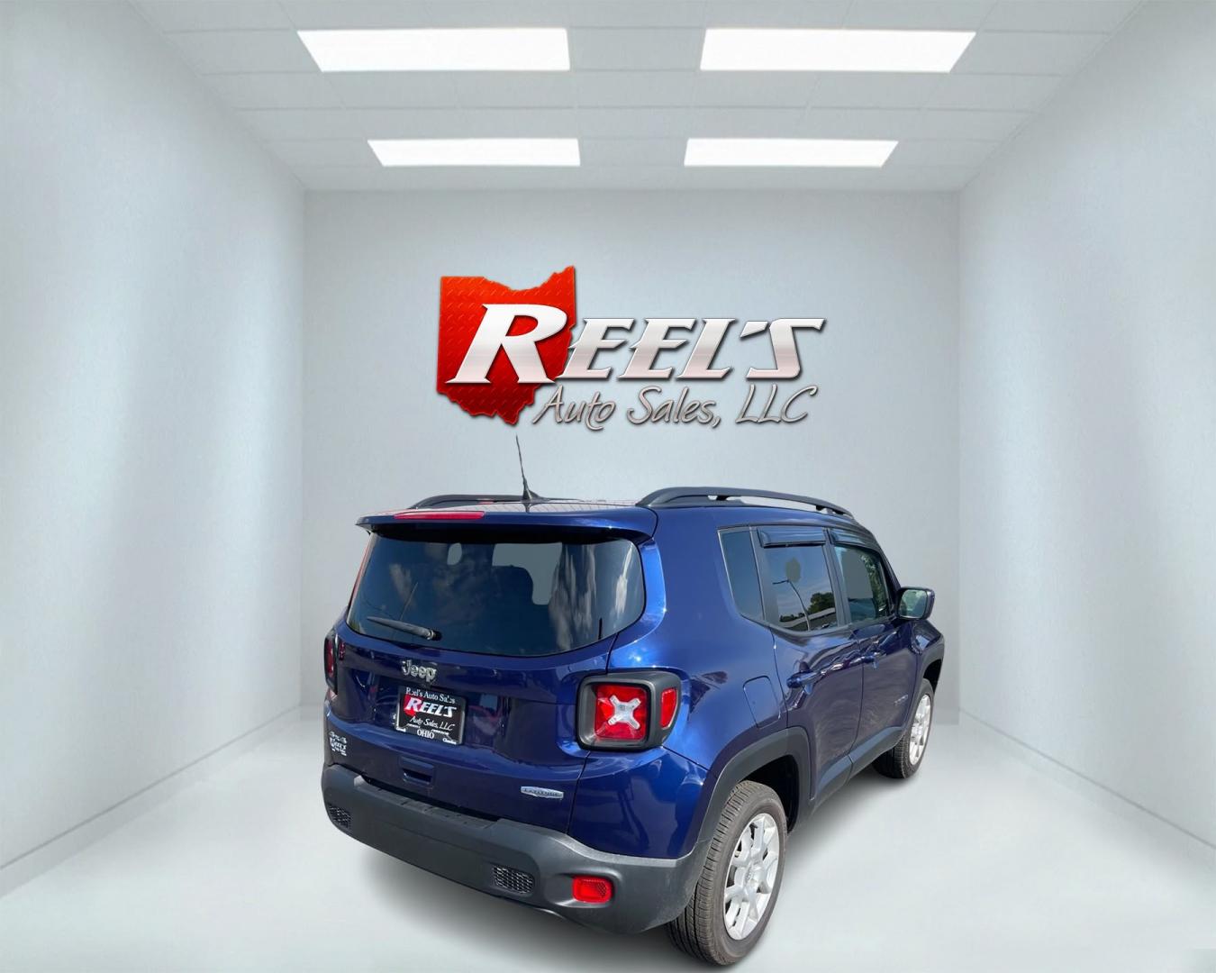 2019 Blue /Black Jeep Renegade Latitude 4WD (ZACNJBB14KP) with an 1.3L Turbo engine, 9A transmission, located at 11115 Chardon Rd. , Chardon, OH, 44024, (440) 214-9705, 41.580246, -81.241943 - Photo#8